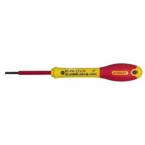Κατσαβίδι Stanley FatMax® Ίσιο με μόνωση 50mm 0-65-410