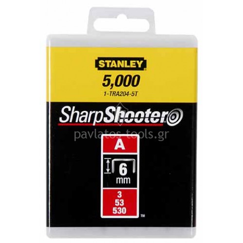 Δίχαλα Stanley τύπου Α 8mm 1-TRA 205-5T 5000 τμχ
