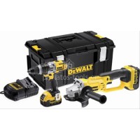 Σετ Dewalt DCK293M2 Κρουστικό Δραπανοκατσάβιδο DCD985-Γωνιακός τροχός DCG412 4Ah XR