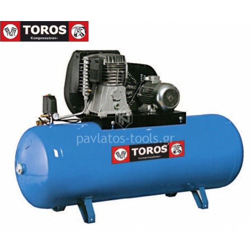 Αεροσυμπιεστής Toros N5-270C-5.5T 400V/50Hz 270lt 5.5hp τριφασικό 602017