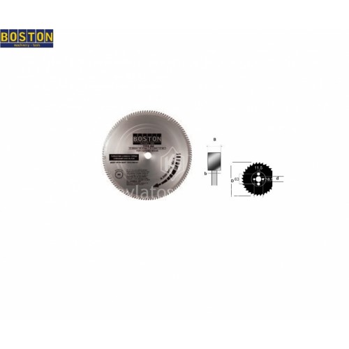 Δίσκος κοπής ξύλου Boston για φαλτσοπρίονα Φ200/30 BW-20048 48171