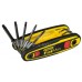 Σετ Stanley 8 αναδιπλούμενων κλειδιών ασφαλείας torx 0-97-553