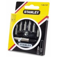 Σετ 7 μύτες Stanley με μαγνητικό αντάπτορα 1-68-737