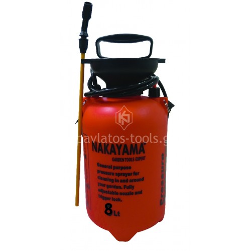 Ψεκαστήρας Nakayama χειροκίνητος 8ltr 010210