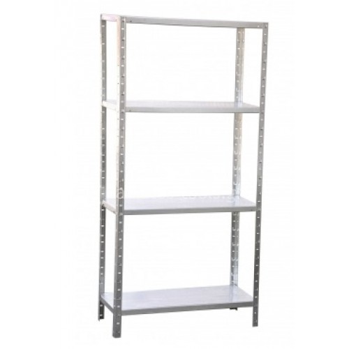 Ραφιέρα γαλβανιζέ με 4 ράφια 50Kg ανά Ράφι 150x70x35 cm BSR1600 023333