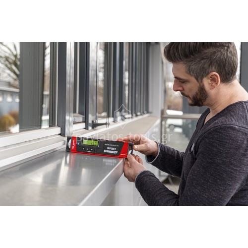 Αλφάδι Sola 25cm digital inclinometer bluetooth RED 25 digital 01730201