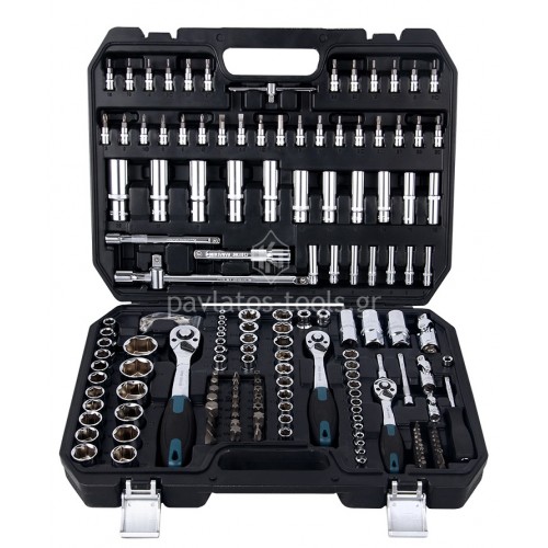 Σετ καστάνιες Bormann 1/2"+1/4+3/8" 182 τεμαχίων BHT5200 024699