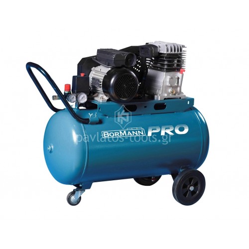 Αεροσυμπιεστής Bormann με ιμάντα 100ltr 3hp BAT5060 030836