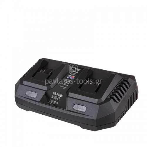 Φορτιστής Διπλής Μπαταρίας 20V Bormann Pro BBP2005 036425