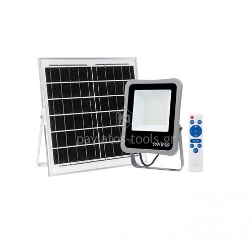 Προβολέας ηλιακός 100W 15Ah αδιάβροχος Bormann BLF2350 049210