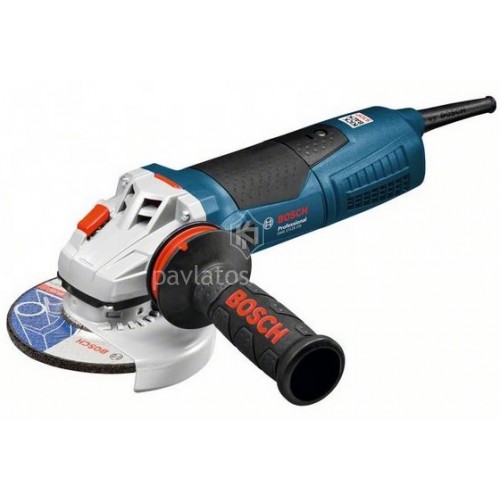 Γωνιακός τροχός Bosch με ρυθμιζόμενη ταχύτητα 1700 Watt GWS 17-125 CIE 060179H002