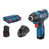 Περιστροφικό Κρουστικό Κατσαβίδι Μπαταρίας Bosch (2x3.0Ah) GDR 12V-110 06019E0005