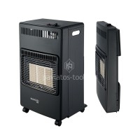 Θερμάστρα Υγραερίου 4200W,Mαύρη,Αναδιπλούμενη με Προστασία Ανατροπής BORMANN Elite BGH4100 062240