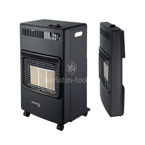 Θερμάστρα Υγραερίου 4200W,Mαύρη,Αναδιπλούμενη με Προστασία Ανατροπής BORMANN Elite BGH4100 062240