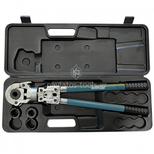 Πρέσα Σύσφιξης Υδραυλική,16-20-25-32mm,8τμχ Bormann Pro BHT8005 077480
