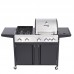 Ψησταριά Υγραερίου Combo Grill Bormann Elite BBQ5060 080466