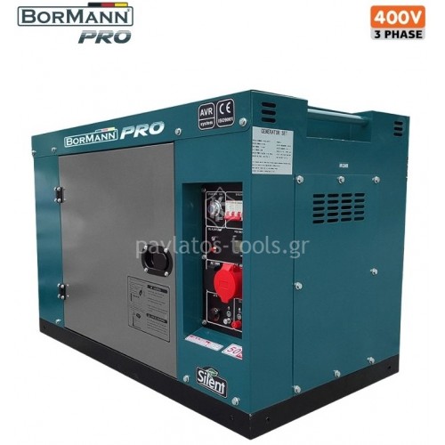 Γεννήτρια πετρελαίου Bormann τριφασική 9.5KW 633cc BGB9800 080756