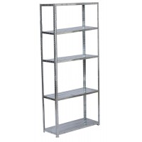 Ραφιέρα γαλβανιζέ Bormann Elite με 5 ράφια Μ75xΠ30xΥ170cm 50Kg BSR3200 083955