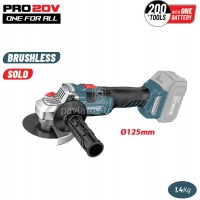 Γωνιακός τροχός Bormann Brushless 125mm 10000 rpm solo (χωρίς μπαταρία+φορτιστή) BBP5305 084433