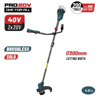Θαμνοκοπτικό μπαταρίας Bormann Brushless 40V 2x20V solo (χωρίς μπαταρία+φορτιστή) BBP4602 084648