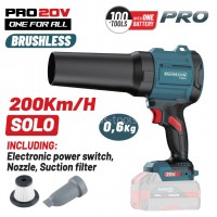 Φυσητήρας-Απορροφητήρας Bormann Compact 20V solo (χωρίς μπαταρία+φορτιστή) BBP5442 085119