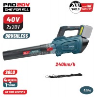Φυσητήρας Bormann Brushless 40V 2x20V solo (χωρίς μπαταρία+φορτιστή) BBP4650 085348