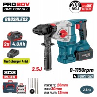 Πνευματικό Πιστολέτο Bormann 20 V 3.5 Joule (2x4.0Ah) BBP5316X44CA 085584