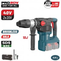 Περιστροφικό Πιστολέτο Μπαταρίας SDS-MAX Bormann Brushless solo (χωρίς μπαταρία+φορτιστή) 10 Joule BBP5370 085614