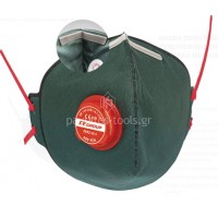 Μάσκα σωματιδίων FF Group κυπελλοειδής ενεργού άνθρακα με βαλβίδα 459 FCA 36459