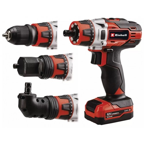 Δραπανοκατσάβιδο Einhell 12 Volt (1x2.0Ah) TE-CD 12/1 3X-Li 4513595
