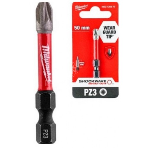 Μύτη Milwaukee Shockwave™ PZ3x50mm 4932430870