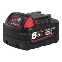 Μπαταρία Milwaukee 18V 6.0 Ah M18 B6 4932451244