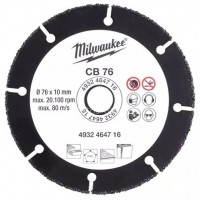 Δίσκος κοπής καρβιδίου Milwaukee ⌀ 76mm 4932464716