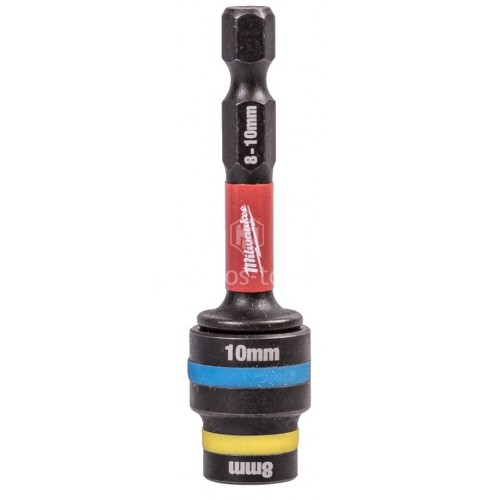 Μαγνητικό καρυδάκι διπλής όψης Milwaukee Shockwave™ 8mm-10mm 4932493344