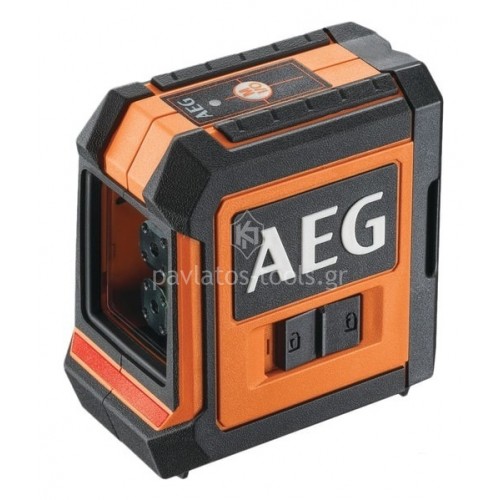 Αλφάδι lazer σταυρού AEG κόκκινης δέσμης CLR215-B 4935472252