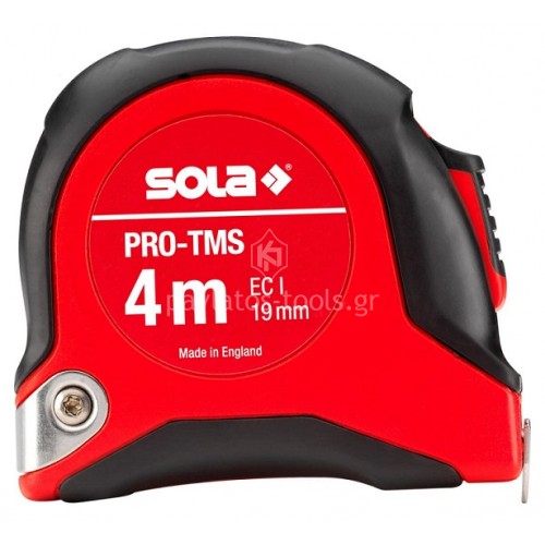 Μέτρο Sola 19mm 4 m Stainless-Steel PRO-TMS 4 m 50029501