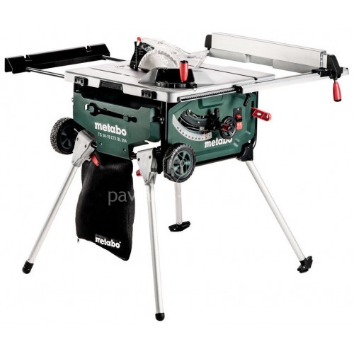 Επιτραπέζιο Δισκοπρίονο μπαταρίας Metabo 2x18 Volt TS 36-18 LTX BL 254 δαπέδου 6.13025.81