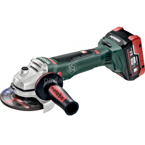 Γωνιακός Τροχός Μπαταρίας Metabo 125mm 18V WB 18 LTX BL 125 Quick (2X5.5Ah) 6.13077.66
