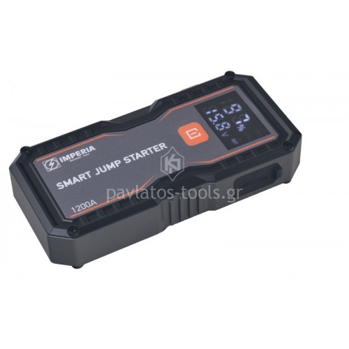 Εκκινητής-powerbank Imperia 12V 12000mAh φακός 3 σε1 με μπαταρία lfp 60137