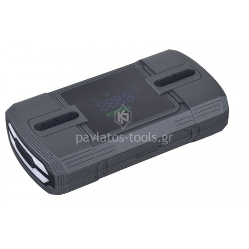 Εκκινητής-powerbank Imperia 12V 12000mAh MINI COMPRESSOR 150 psi φακός 4 σε1 με μπαταρία lfp  60139