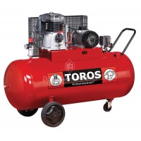 Αεροσυμπιεστής Toros με ιμάντα 270lt 4hp 400 Volt 602063