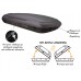 Μπαγκαζιέρα αυτοκινήτου Artplast 400lt Dual side carbon BA400/DS 610039