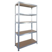 Μεταλλική ραφιέρα Unimac με 5 ράφια mdf 75kg/ράφι 172x30x75cm 610417