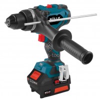 Κρουστικό Δραπανοκατσάβιδο Bulle Brushless 2 ταχυτήτων 18V 100Nm (2x5.0Ah) 633322
