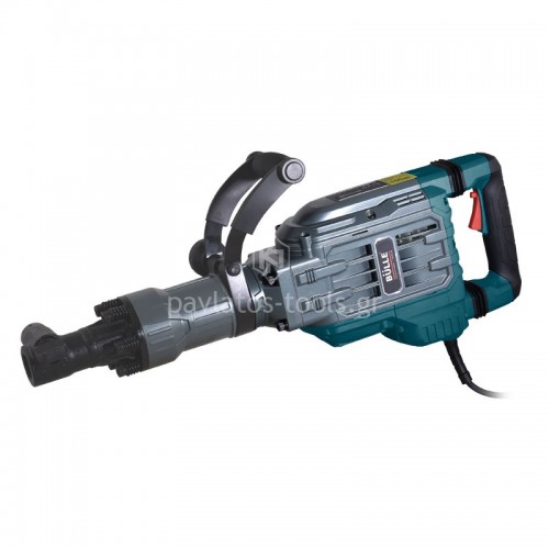 Κρουστικό Σκαπτικό-Κατεδαφιστικό 1700W 75J με Βελόνι & Καλέμι Hex30 Bulle 633382