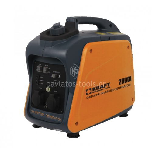 Γεννήτρια βενζίνης Inverter φορητή κλειστού τύπου Χαμηλού θορύβου Kraft 950i 63766