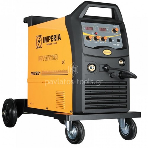 Ηλεκτροσυγκόλληση Inverter Σύρματος&Ηλεκτροδίου Imperia MIG/MMA MIG 351 657112