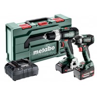 Σετ Combo Metabo 2.6.8 Brushless Κρουστικό Δραπανοκατσάβιδο SΒ 18 L+Παλμικό Κατσαβίδι Μπαταρίας 18V (2x4.0Ah+1x2.0Ah) 685198000