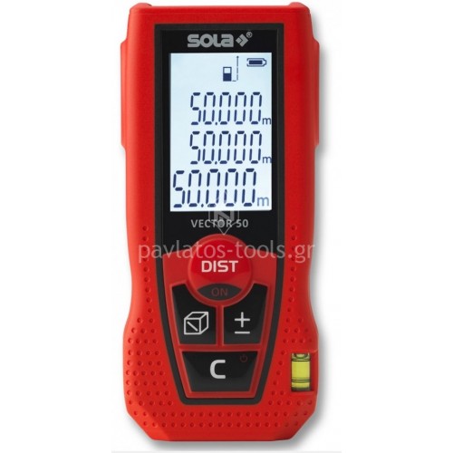 Μέτρο laser Sola 50m Vector 50 71024101