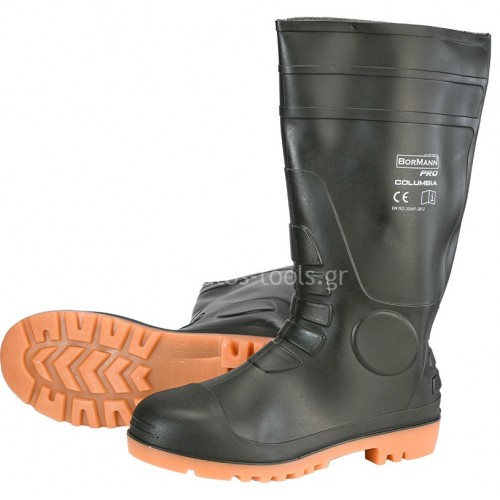 Γαλότσες Bormann Columbia PVC/NITRILE 39cm γονάτου 037422-037507